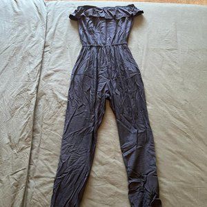 Black Sleeveless Jumpsuit